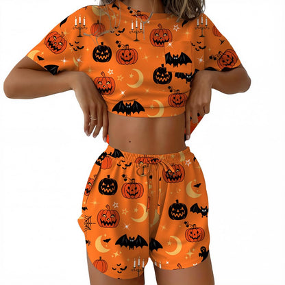 Ekouaer Womens Pajama Sets Sexy Lounge Sets Side Split Short Pj Sets