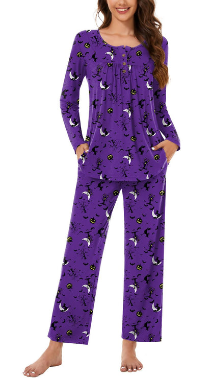 Bestbee Women's Pajama Sets 2 Piece Fall Lounge Outfits Ladies Pj Sets