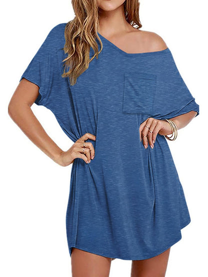 Ekouaer Cotton Nightgowns for Women Oversized Sleep Shirt Tshirt Night Gown