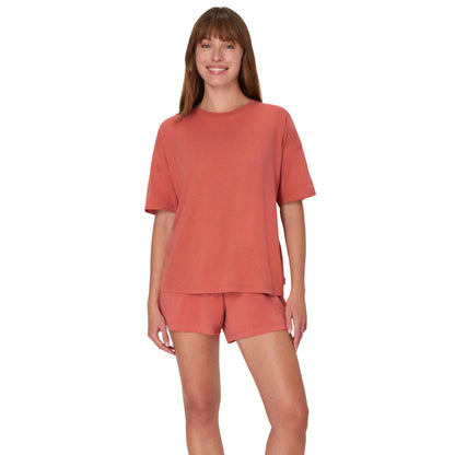 Hanes Women's Pajamas Set, Comfywear Pajamas for Women Set, Originals SupertSoft Loungewear, T-Shirt & Sleep Shorts