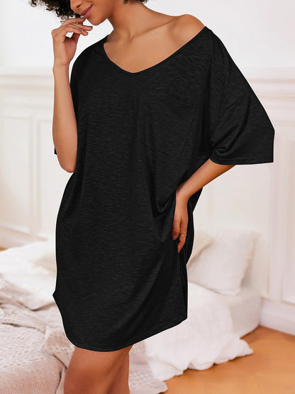 Ekouaer Cotton Nightgowns for Women Oversized Sleep Shirt Tshirt Night Gown