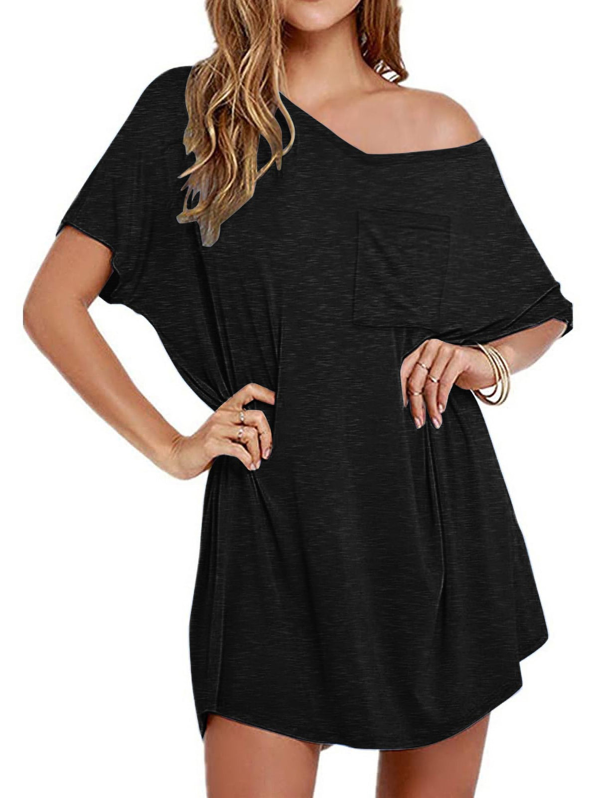 Ekouaer Cotton Nightgowns for Women Oversized Sleep Shirt Tshirt Night Gown