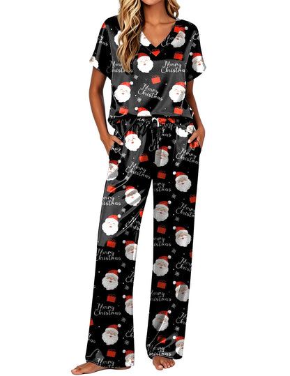 Ekouaer Womens Silk Pajamas Set 2 Piece Satin Pjs Cap Sleeve Loungewear