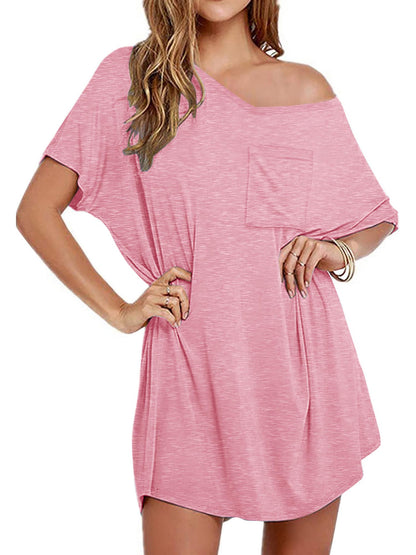 Ekouaer Cotton Nightgowns for Women Oversized Sleep Shirt Tshirt Night Gown
